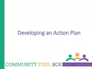 Developing an Action Plan