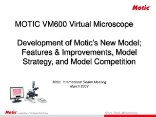 MOTIC VM600 Virtual Microscope