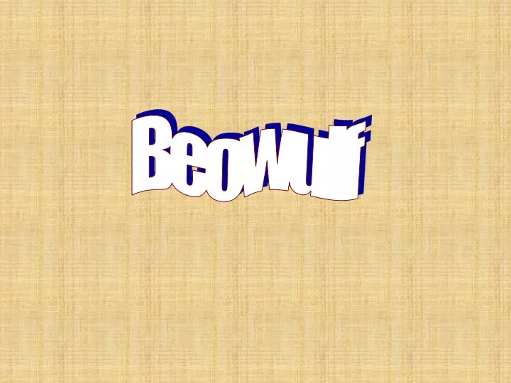 beowulf