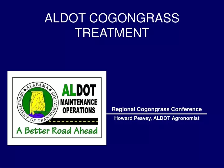 aldot cogongrass treatment