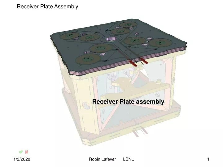 receiver plate assembly