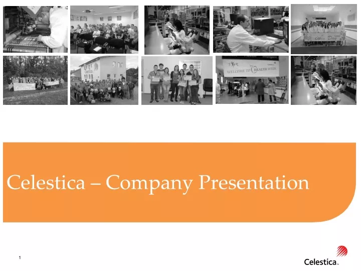 celestica company presentation