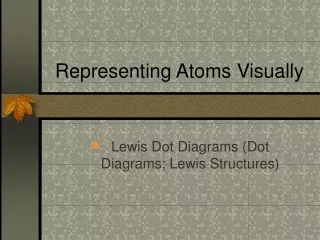 Representing Atoms Visually