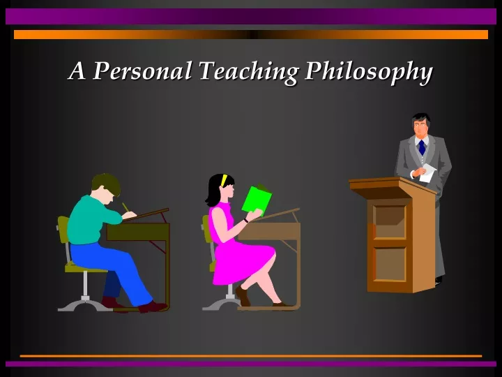 a personal teaching philosophy