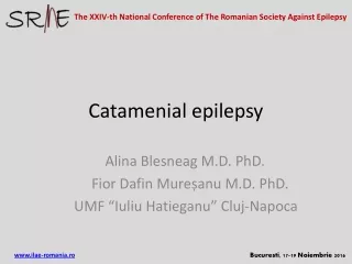 Catamenial epilepsy