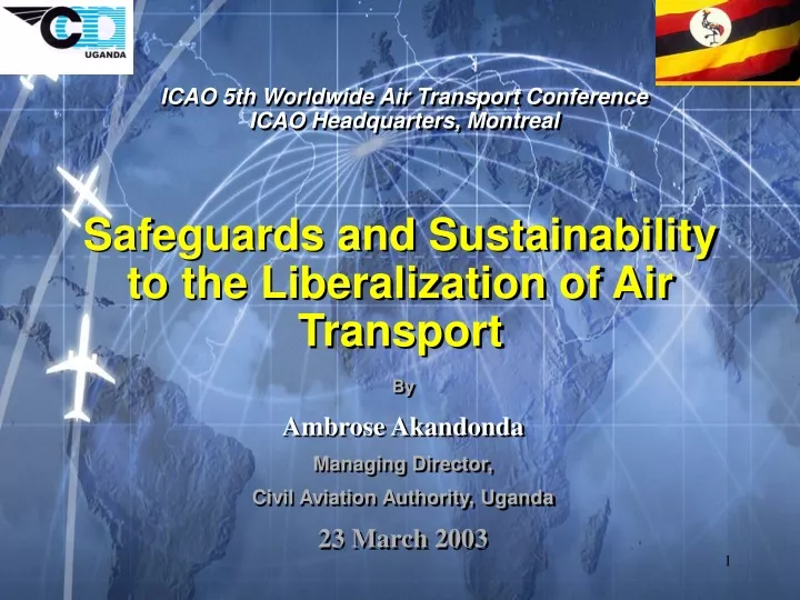 icao 5th worldwide air transport conference icao