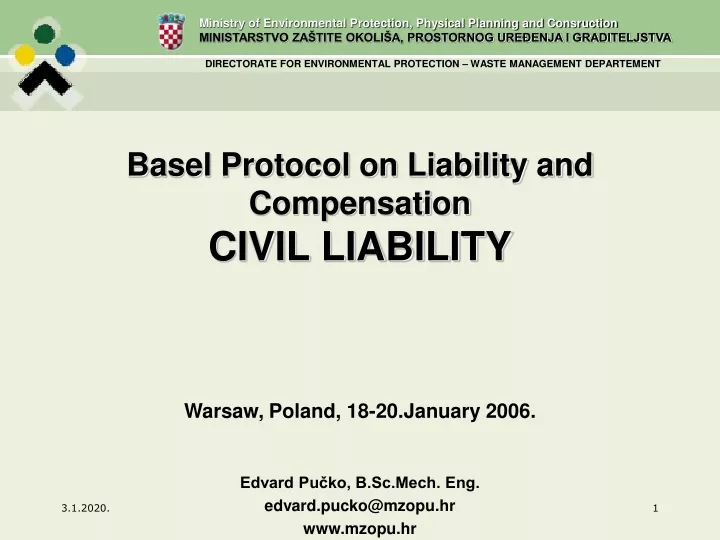 basel protocol on liability and compensation civil liability