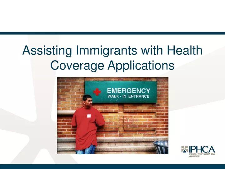 assisting immigrants with health coverage