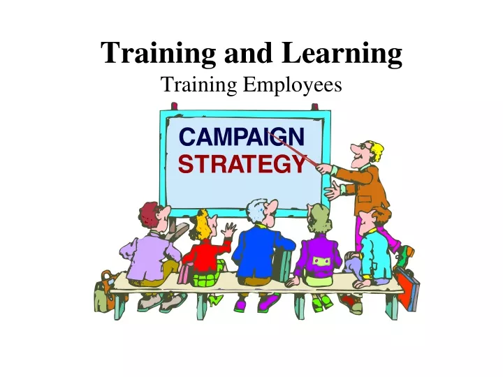 training and learning training employees