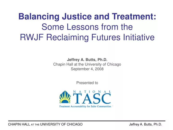 balancing justice and treatment some lessons from