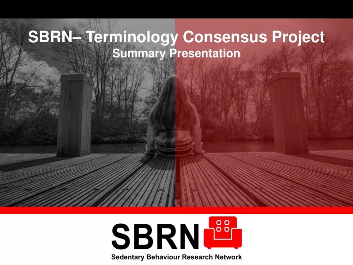 sbrn terminology consensus project summary