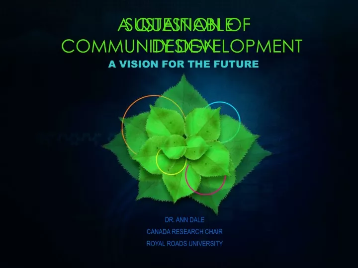 sustainable community development