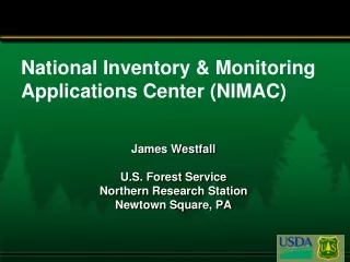 National Inventory &amp; Monitoring Applications Center (NIMAC)
