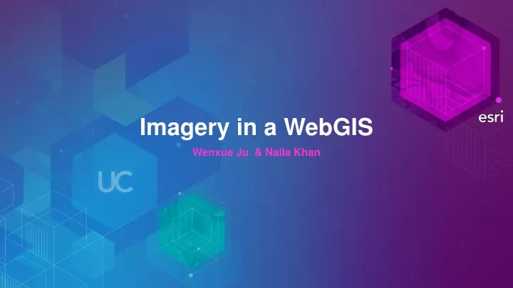 imagery in a webgis