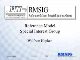 Reference Model Special Interest Group