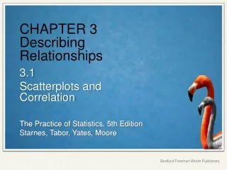 CHAPTER 3 Describing Relationships