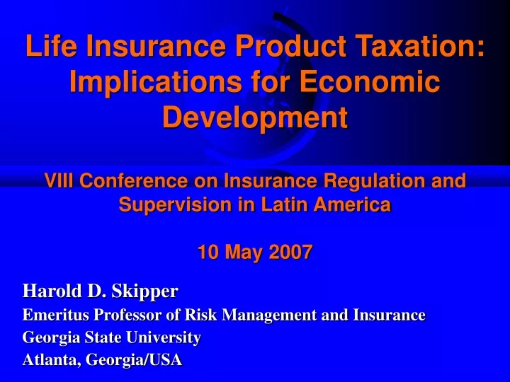life insurance product taxation implications