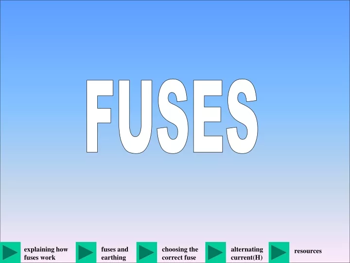 fuses