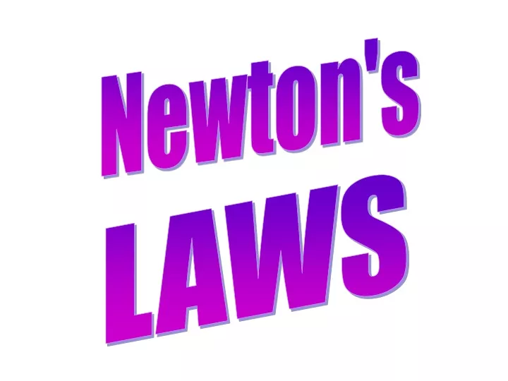 newton s