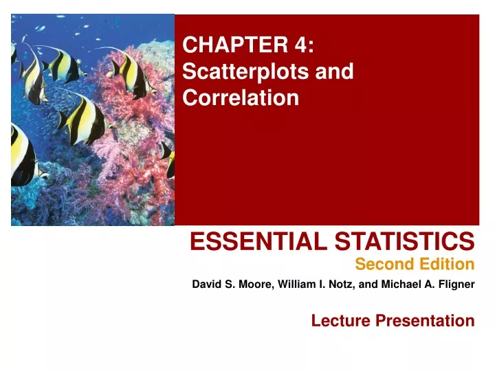 chapter 4 scatterplots and correlation