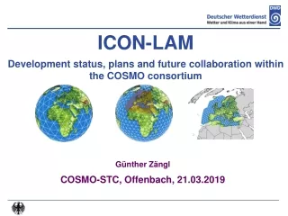 ICON-LAM Development status, plans and future collaboration within the COSMO consortium