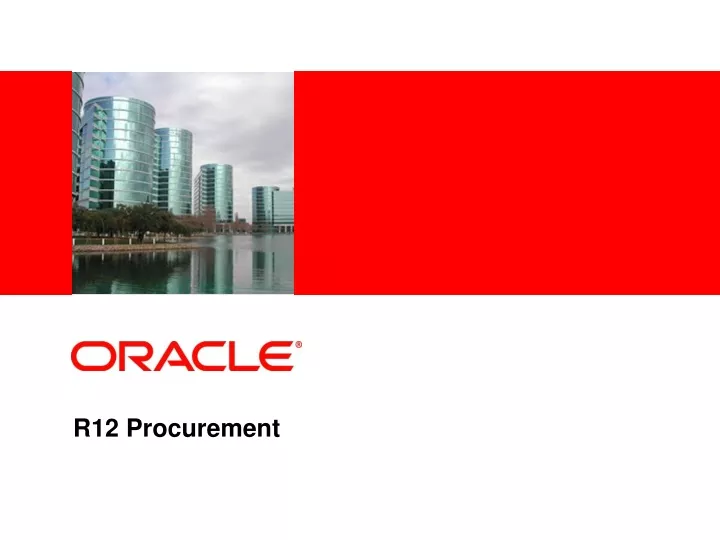 r12 procurement