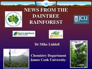NEWS FROM THE  DAINTREE RAINFOREST