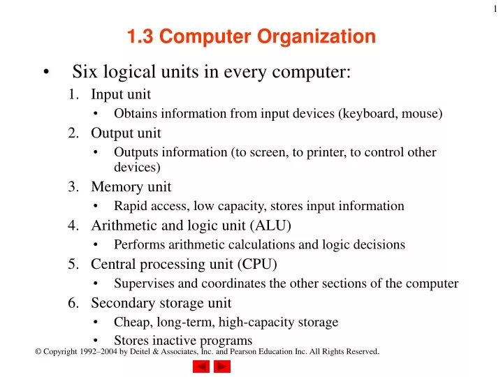 1 3 computer organization