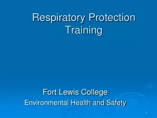 Respiratory Protection Training