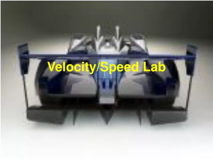 velocity speed lab