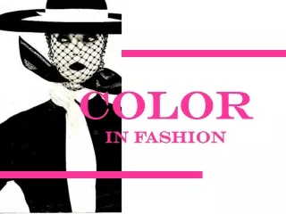 Color in Fashion