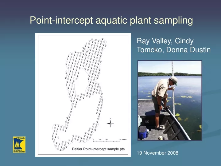 point intercept aquatic plant sampling