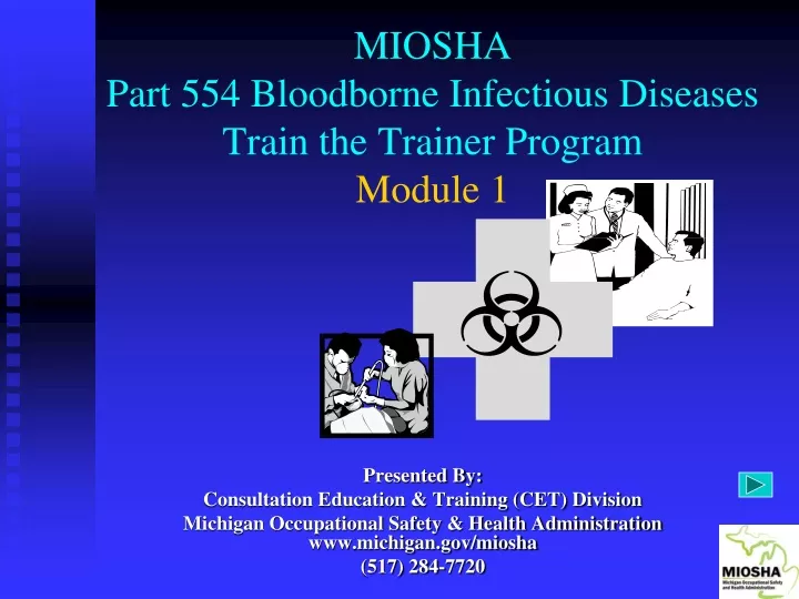 miosha part 554 bloodborne infectious diseases train the trainer program module 1