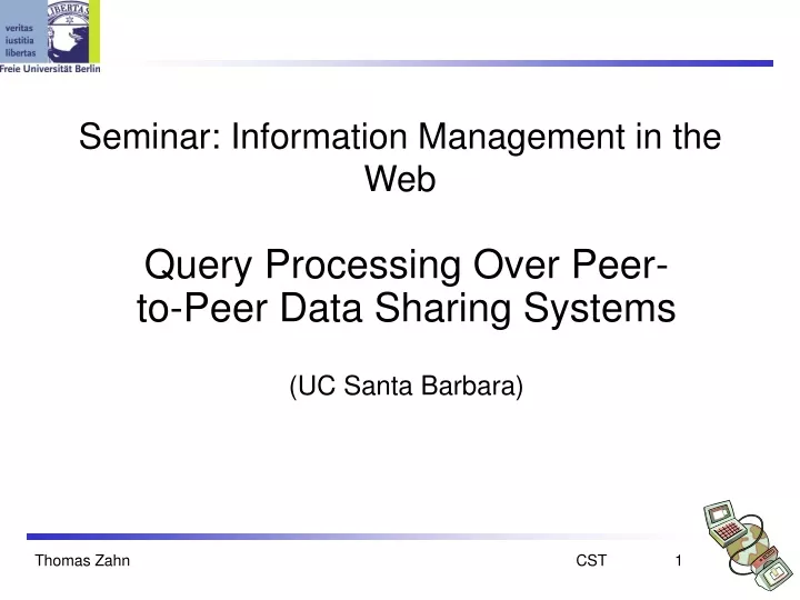 seminar information management in the web