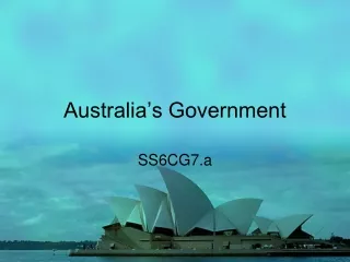 Australia’s Government