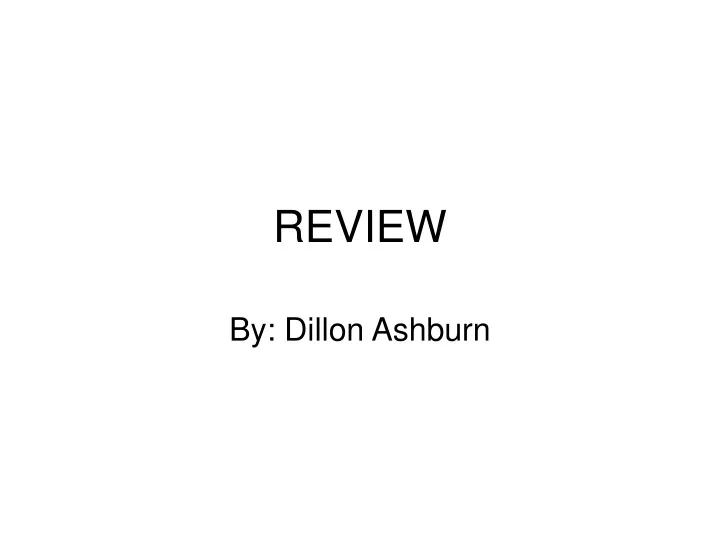 review