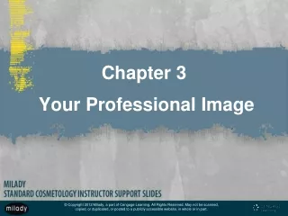 Chapter 3  Your Professional Image
