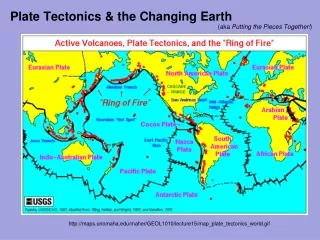 Plate Tectonics &amp; the Changing Earth