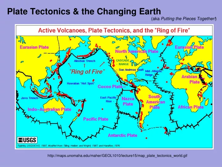 plate tectonics the changing earth