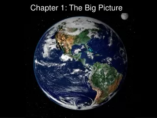 Chapter 1: The Big Picture
