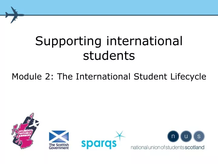 supporting international students