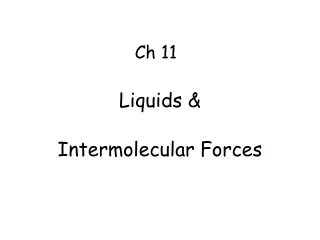 Liquids &amp;