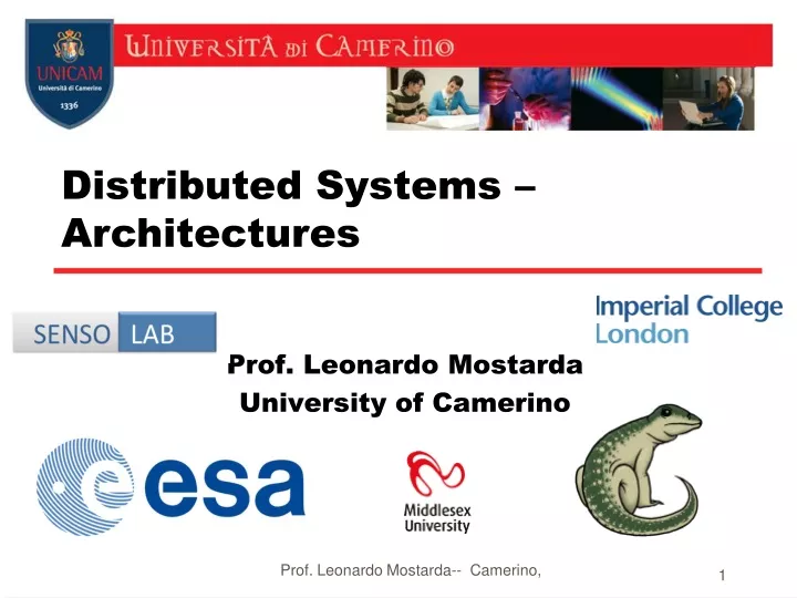 prof leonardo mostarda university of camerino