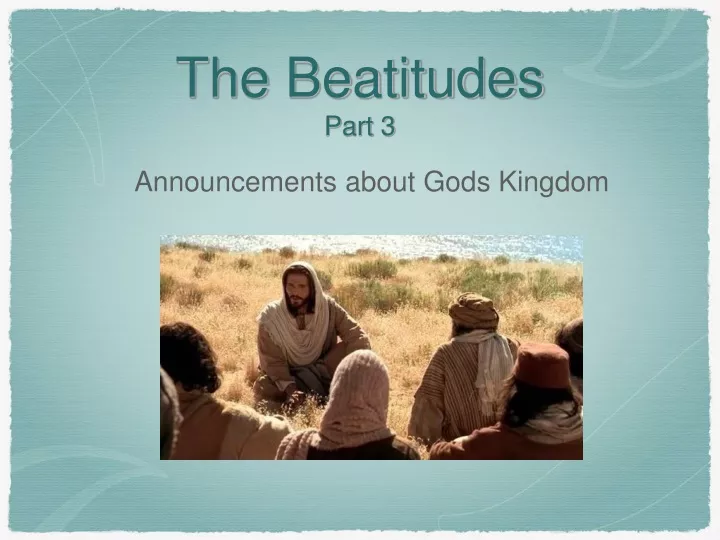 announcements about gods kingdom