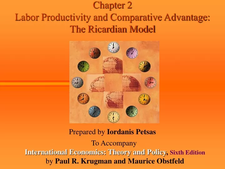 chapter 2 labor productivity and comparative