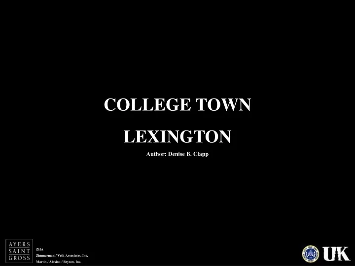college town lexington author denise b clapp