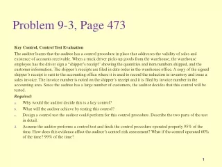 Problem 9-3, Page 473