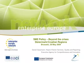 SME Policy – Beyond the crises  Steiermark/Croatian Regions Brussels, 28 May 2009