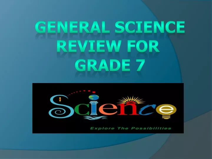 general science review for grade 7