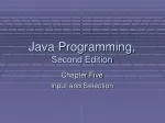 Java Programming,  Second Edition - slide 1